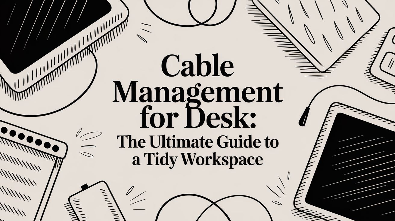 Cable Management for Desk: The Ultimate Guide to a Tidy Workspace
