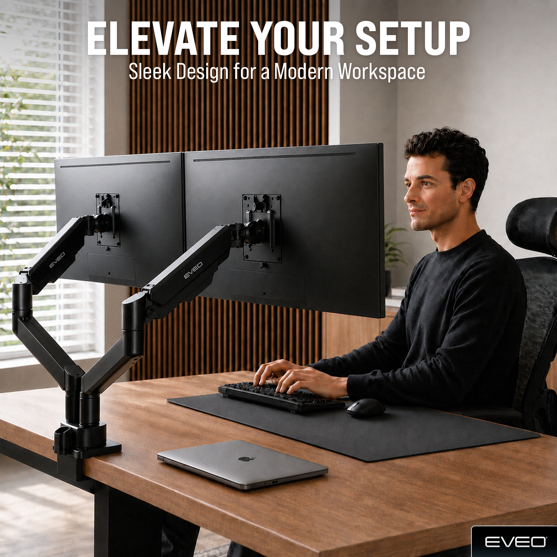 Premium Dual Monitor Mount