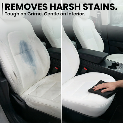 Tesla Interior Cleaner Spray Kit 16 oz | Safe Cleaner for White & Black Vegan Leather - EVEO TV