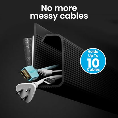 96" J Channel Cable Raceway Kit - EVEO TV
