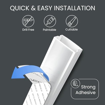 306" 1 Cord Hider Kit - EVEO TV